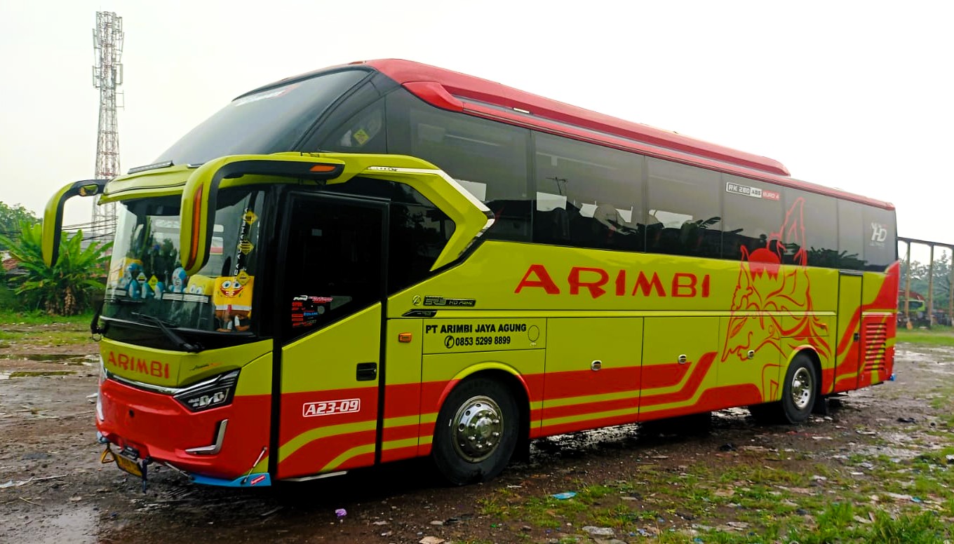 Double Glass Kapasitas 40 seat 2-2 Toilet Smooking Area